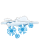 Bedeckt, m&auml;&szlig;iger Schneefall